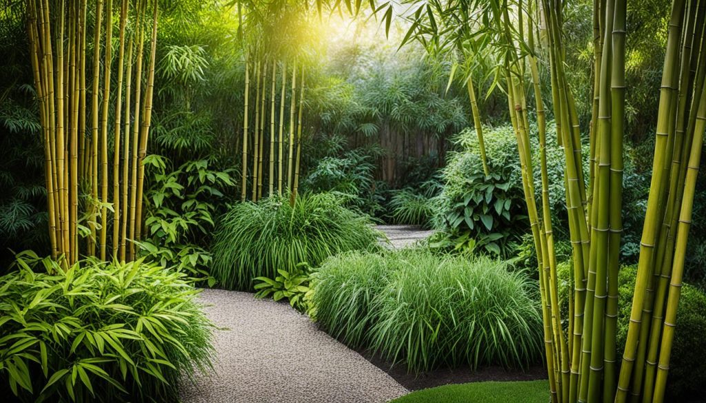 Bambu no paisagismo sustentável