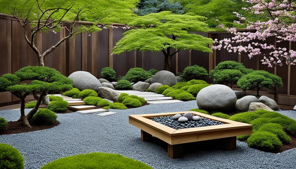 Espaço Zen no Jardim