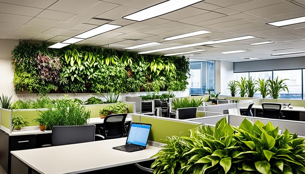 Selecionando plantas ideais para escritórios