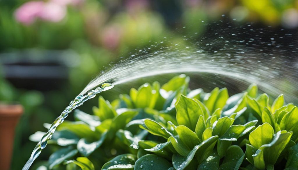 Sistema de irrigação eficiente para jardins