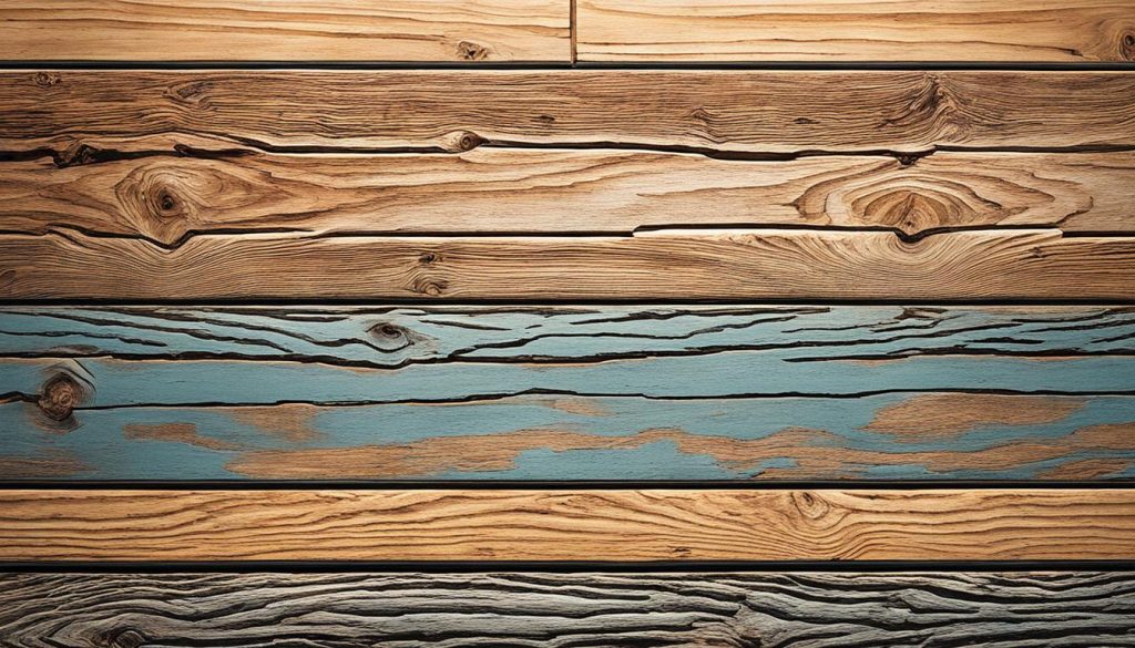 Tipos de painel de madeira diversos