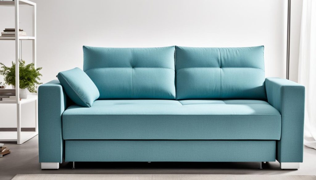 flexibilidade do sofá-cama